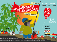 Cannabis in het zonnetje op protestival